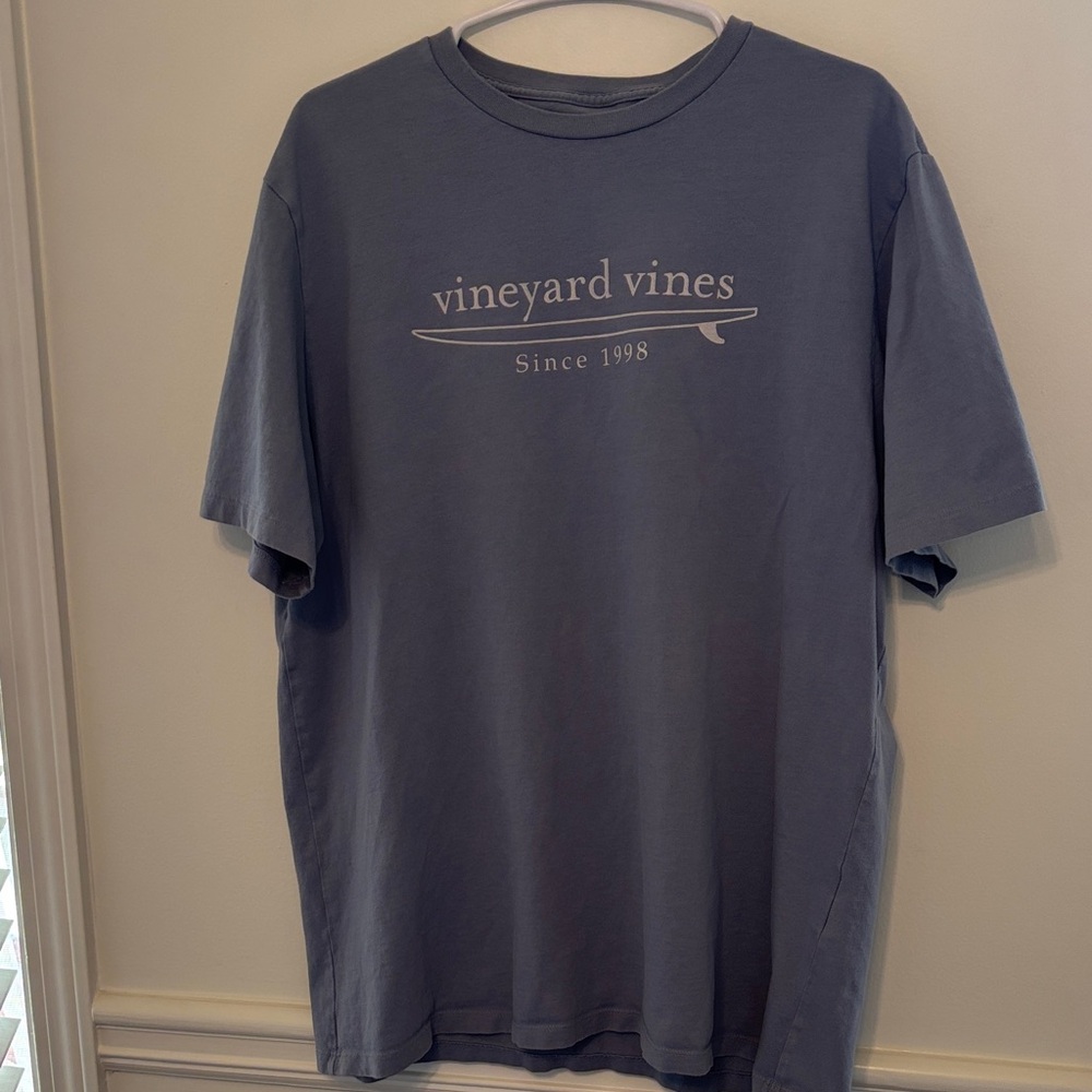 Vineyard Vines Slate Blue Short Sleeve Tee